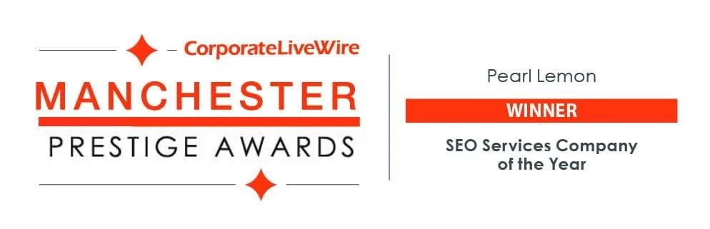 Manchester Prestige Awards - SEO Services Company of the Year