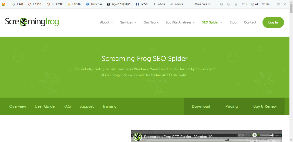 Screaming Frog for small Business SEO