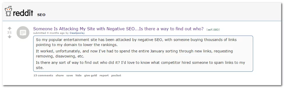 Reddit SEO