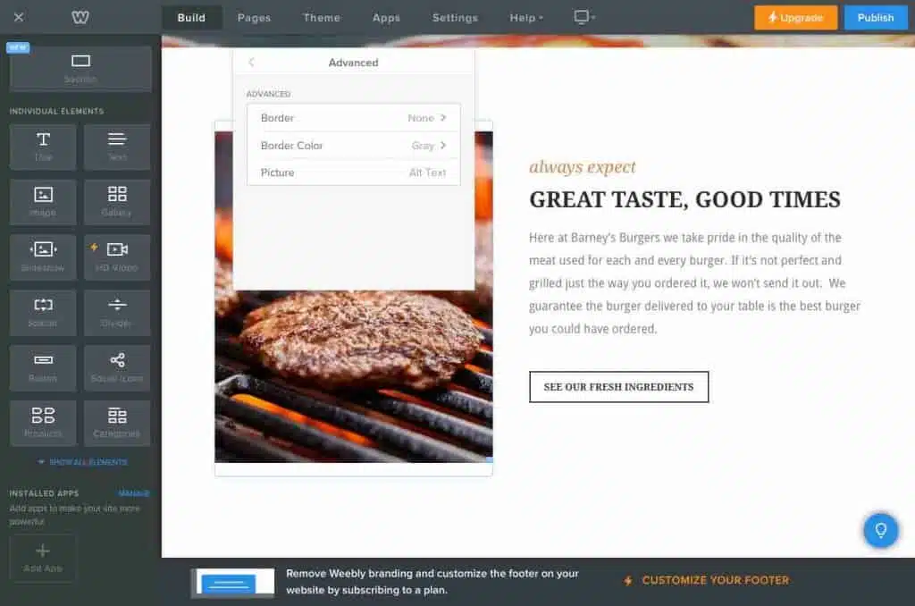 weebly alt tags