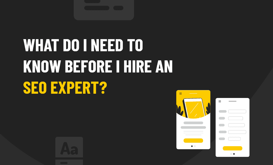 hire an SEO expert