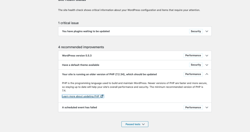 How to Fix the WordPress Memory Exhausted Error 7 screenshot justorganized.org 2021.03.04 16 39 33