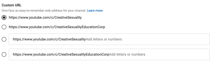 how to change youtube channel 2