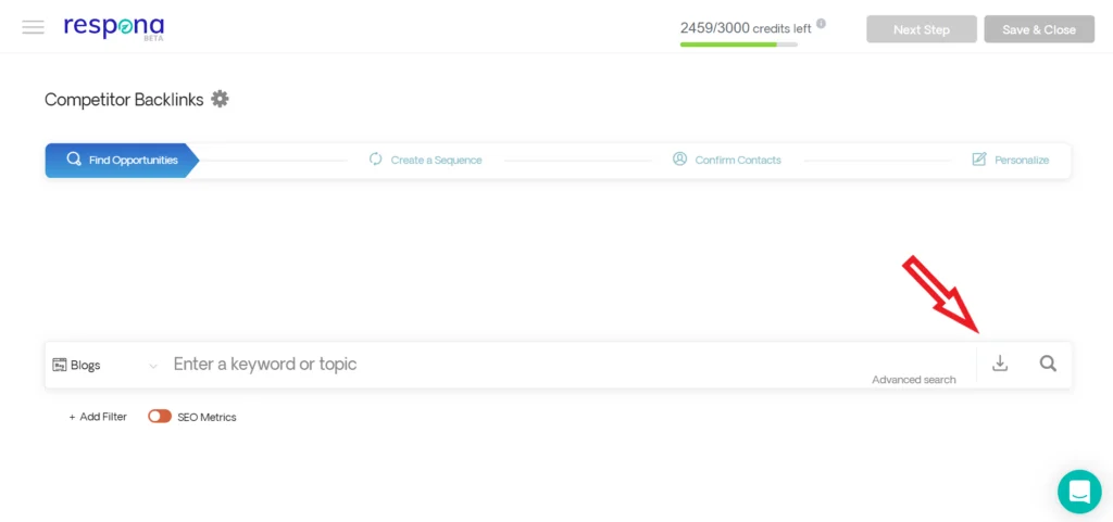 Respona Dashboard