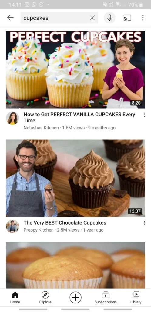 Mobile YouTube