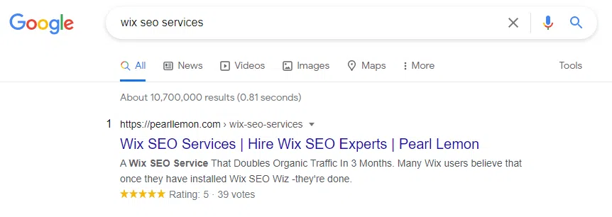 wix seo services