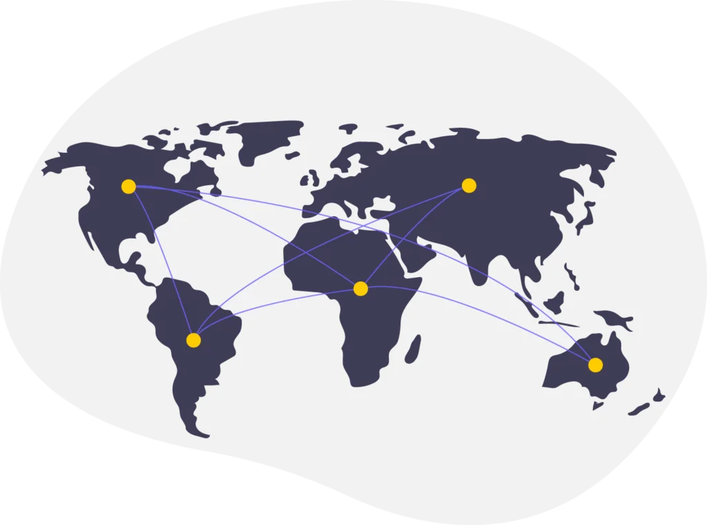world map