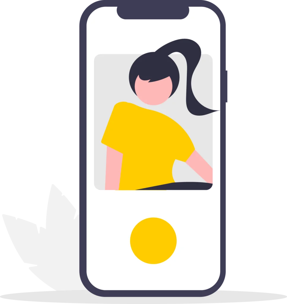 Vector on phone