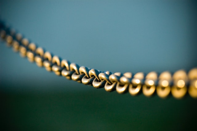 an iron chain