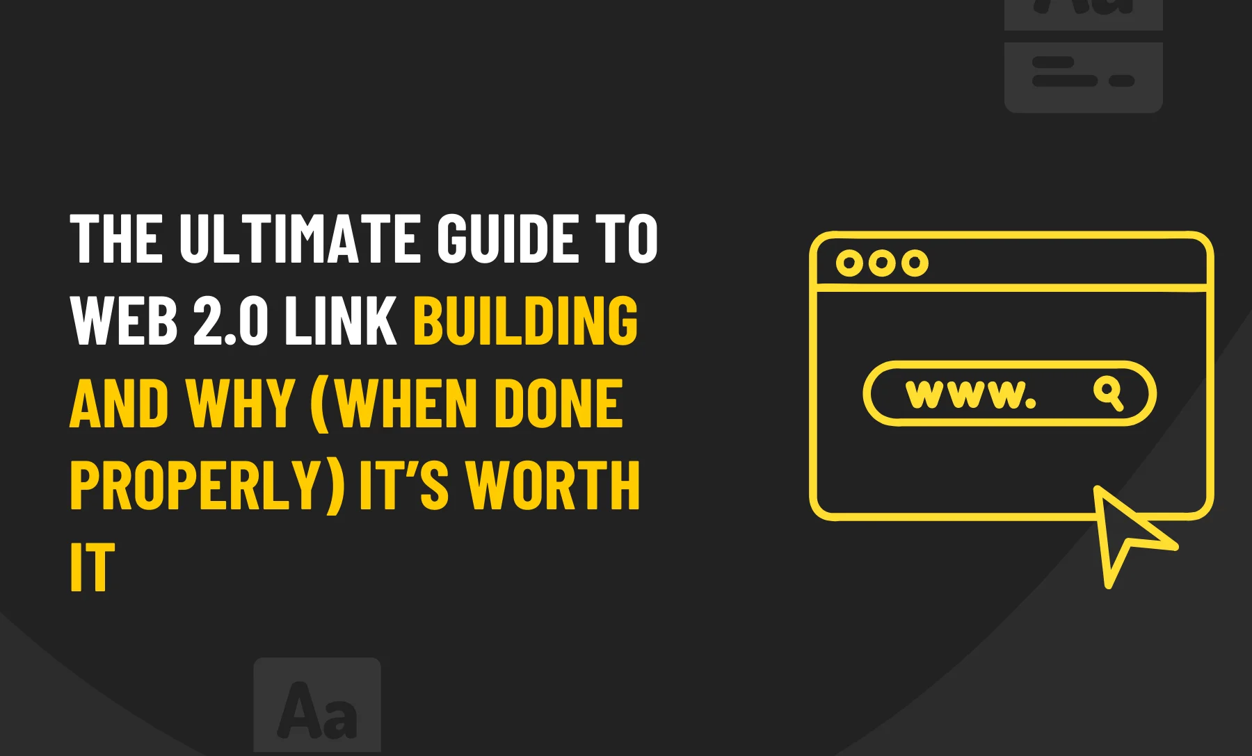 Ultimate guide to Web 2.0 link