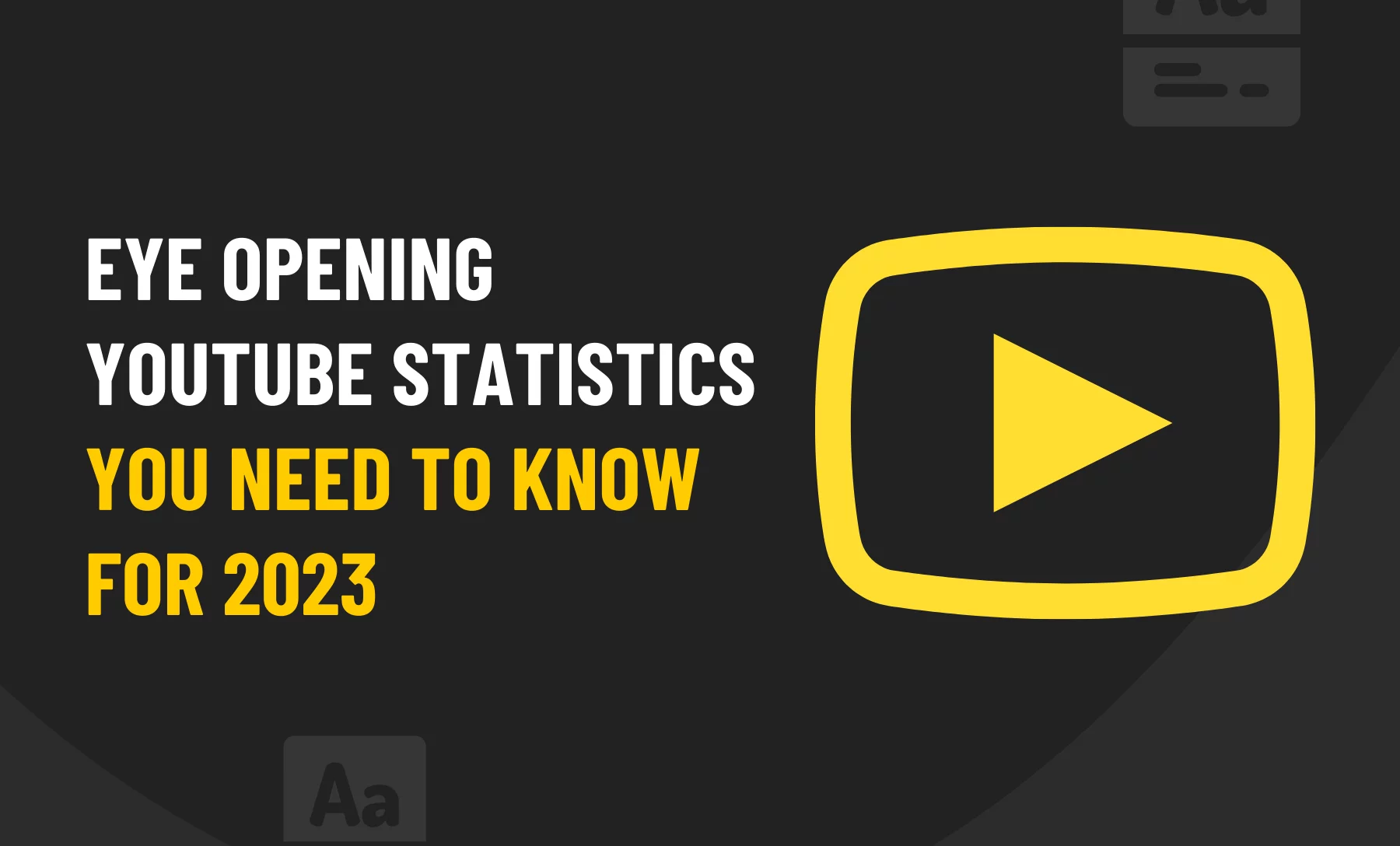YouTube statistics