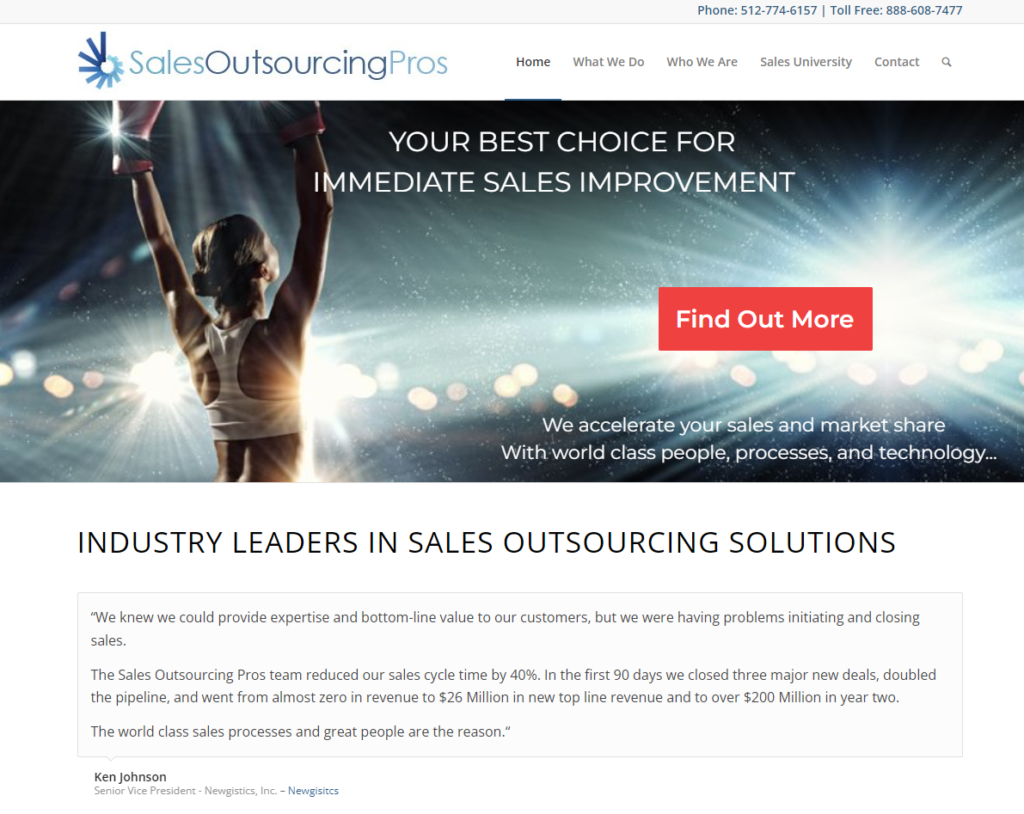 Sales Outsourcing 1