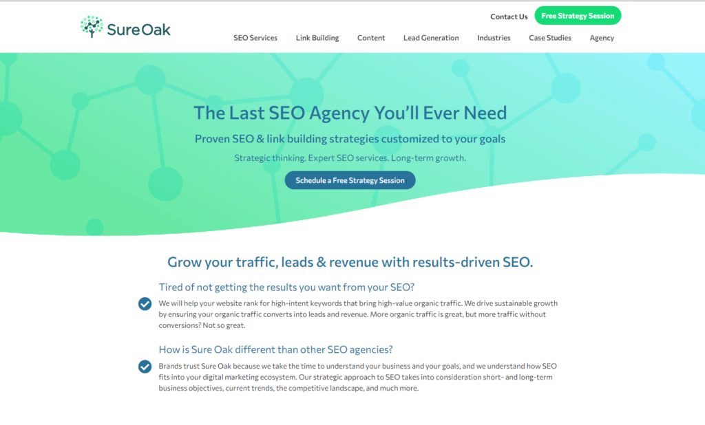 Top 10 SEO Agencies in New York 22 SureOak