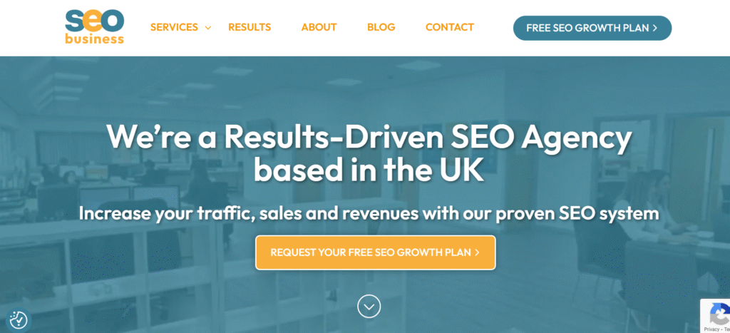 Top 10 YouTube Seo Companies in the UK 2025 Screenshot 2025 11 27 225516