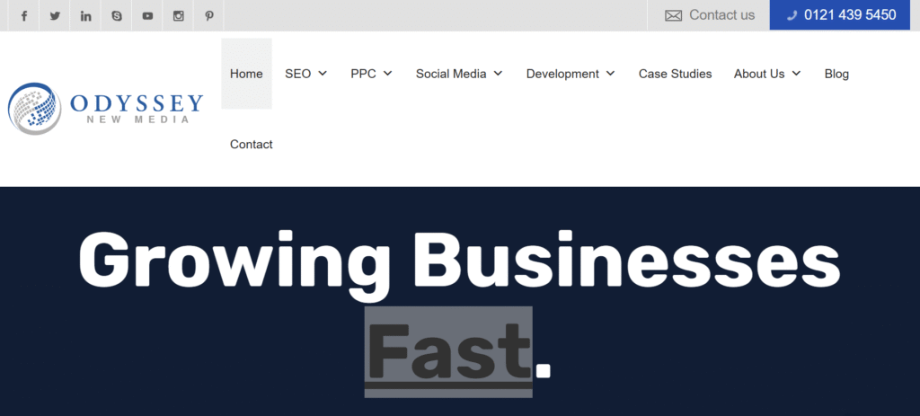 Top 10 YouTube Seo Companies in the UK 2025 Screenshot 2025 11 27 232150