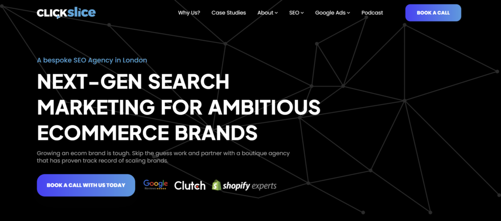 Top 10 E-commerce SEO Agencies in the UK 2025: Boost Your Online Store's Success 1 ClickSlice