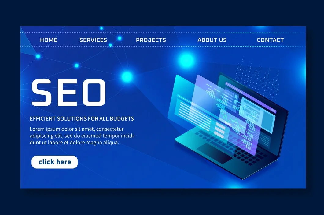 Seo ad landing page template 23