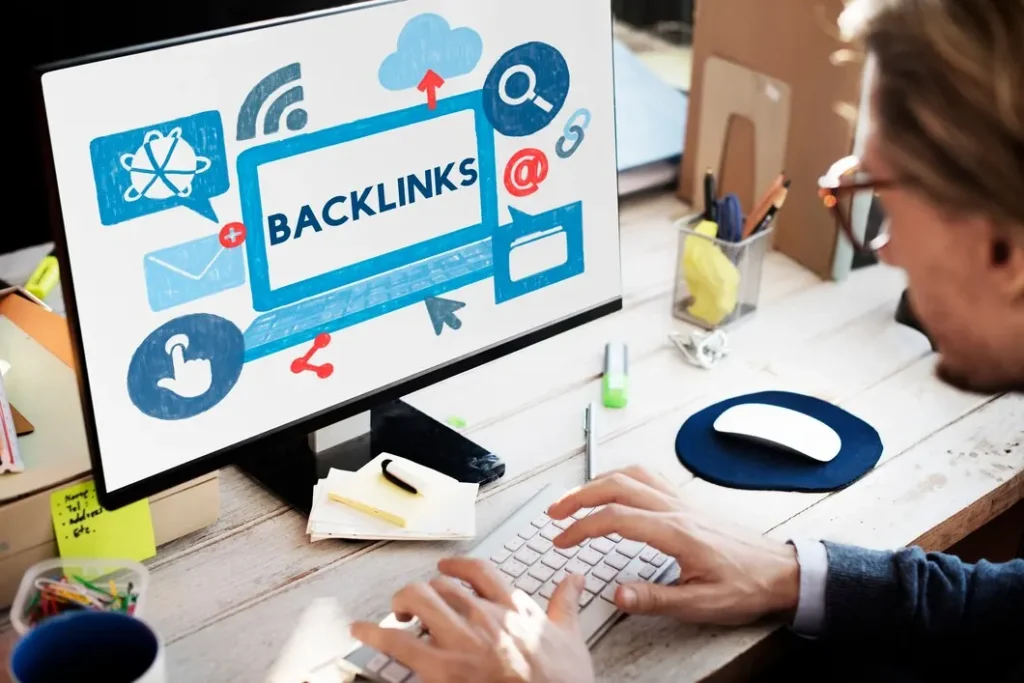 Case Study: Boosting SEO for a Global Travel Company with High-Quality Link Building 38 person-working-on-computer-with-backlinks-on-screen