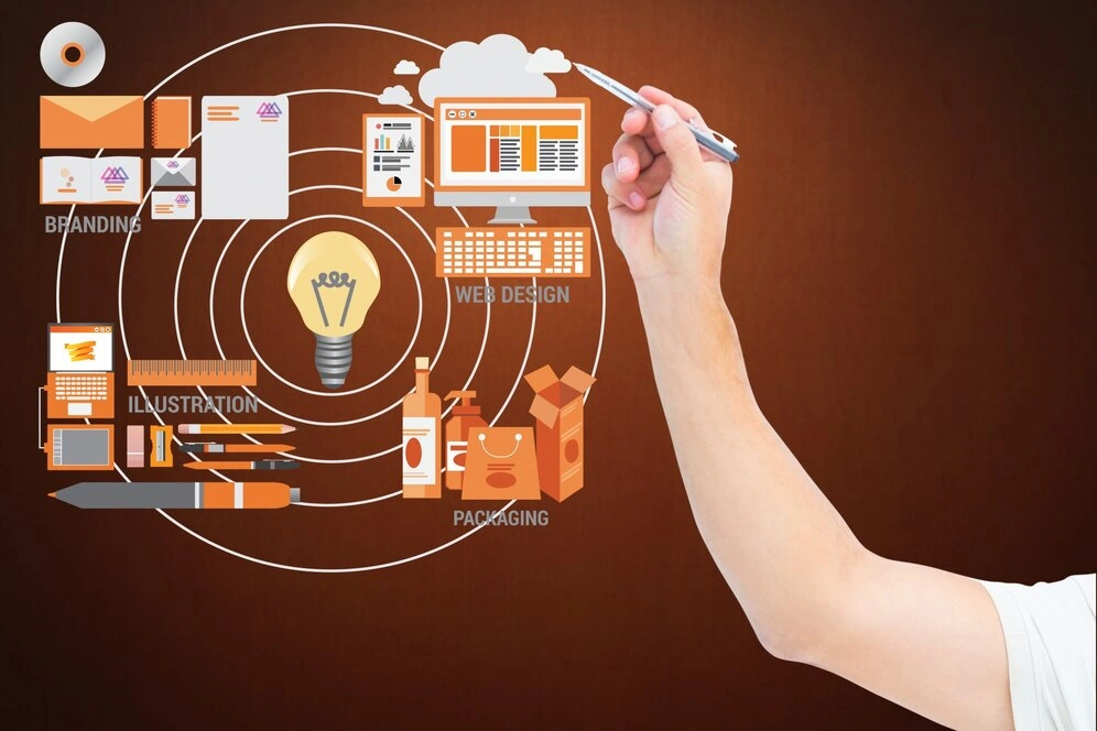 Multi-channel Google Ads services 19 branding-web-design-illustration-packaging-lightbulb