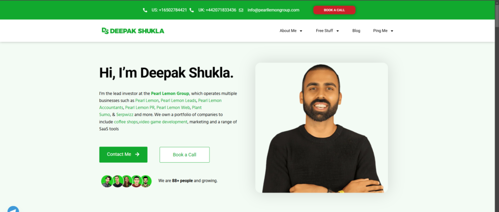 1. Deepak Shukla 