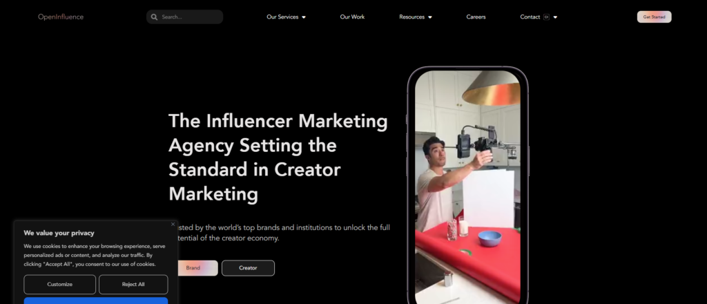 5. Open Influence