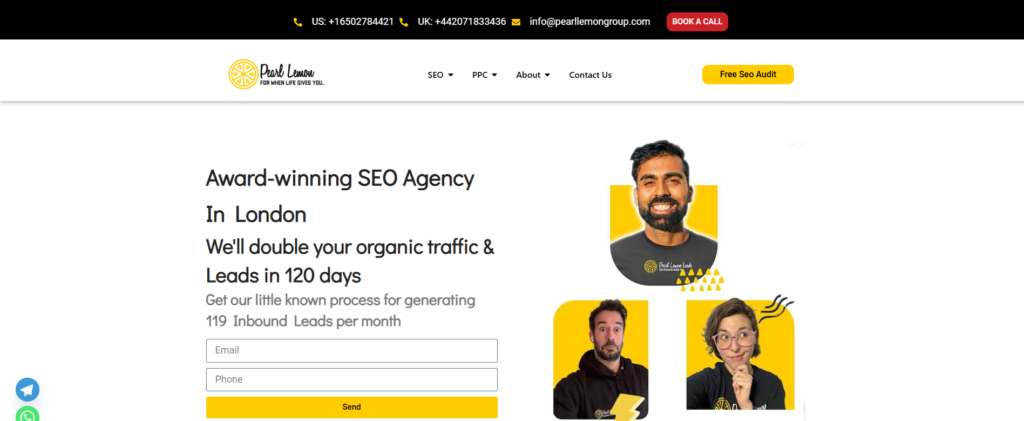 Top 17 Digital Marketing Agencies in the UK (2025) 1 1. Pearl Lemon