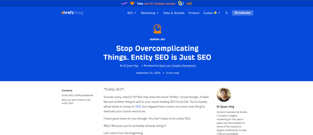 3. SEO Without Overcomplicating It