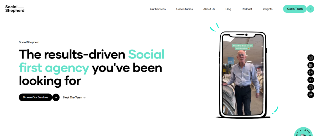 Top 17 Google Ads Agencies in the UK (2025) 2 2. The Social Shepherd – Creatives with Results