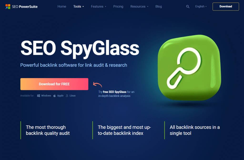 SEO SpyGlass