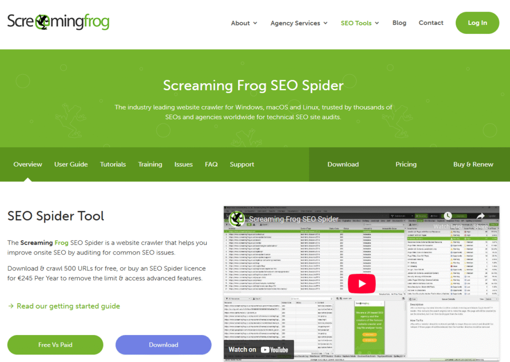 Screaming Frog