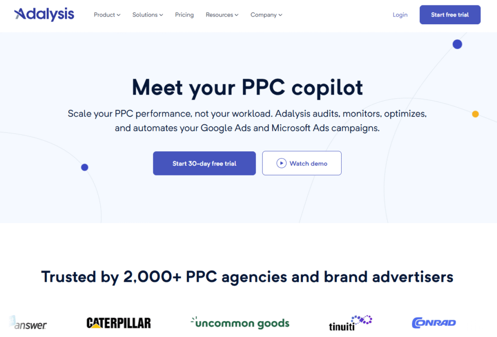 Top 20 Google Ads Management Tools for SMEs in UK (2025) 11 Adalysis