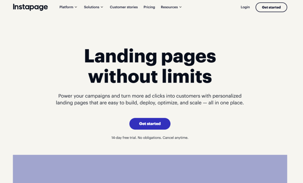 Top 20 Google Ads Management Tools for SMEs in UK (2025) 19 Instapage