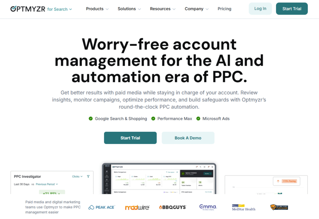 Top 20 Google Ads Management Tools for SMEs in UK (2025) 5 Optmyzr