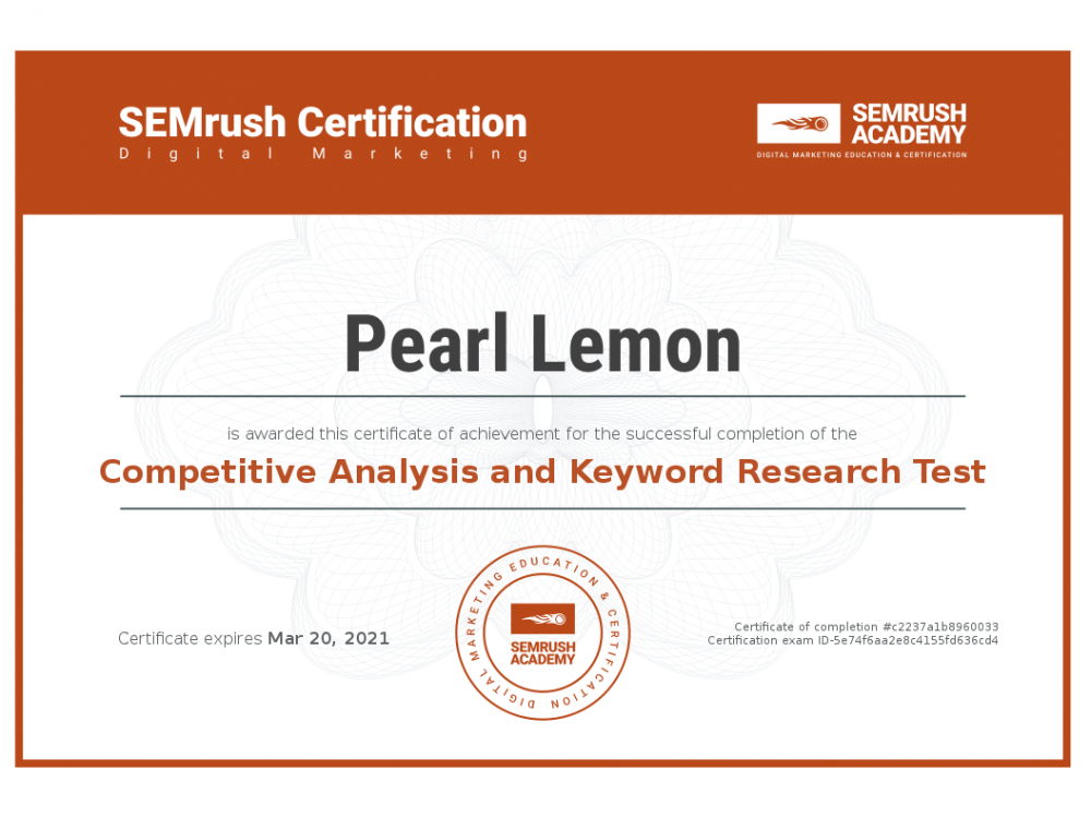 Certificate-competitive-analysis-and-keyword