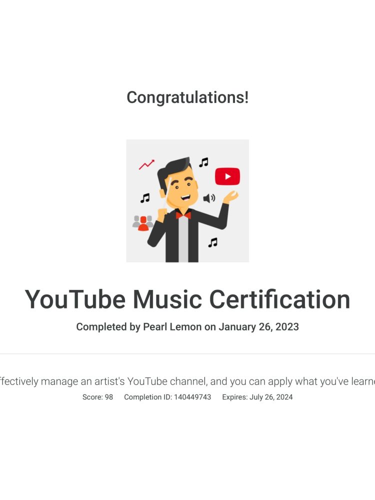 YouTube Music Certification _ Google-1